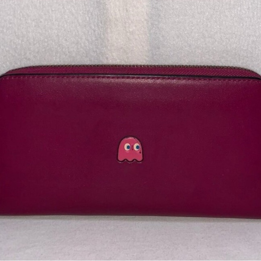 Coach “Pinky” (Pac Man Ghost) Wallet!